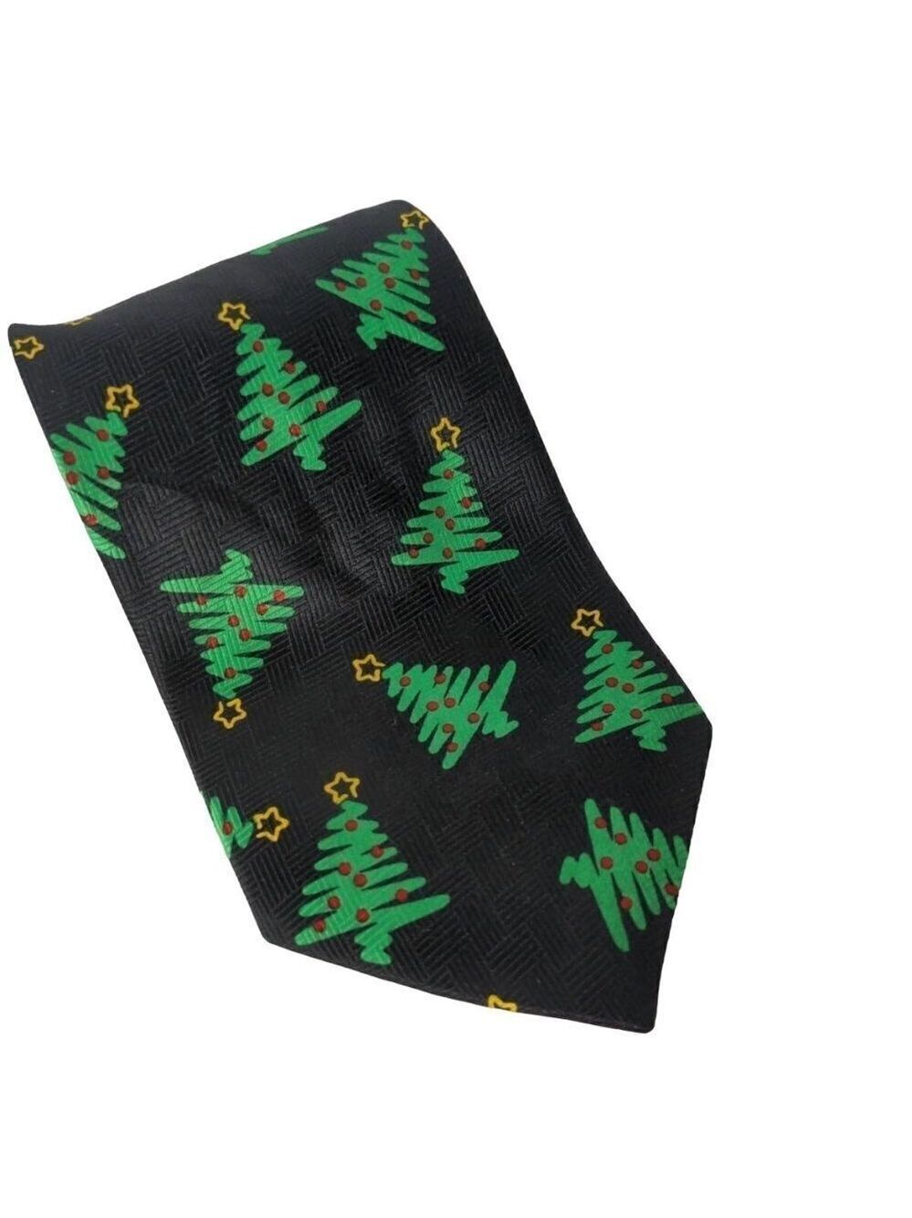 Addiction Christmas Tree All Over Print Holiday Necktie